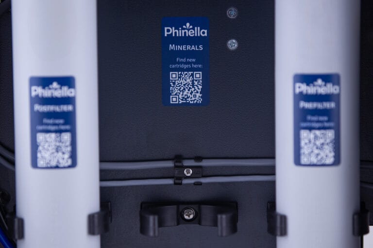 Detail Beschriftung & QR-Codes Phinella Primus