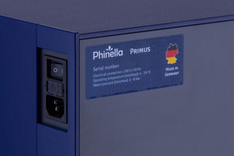 Phinella Primus Typenschild - Made in Germany